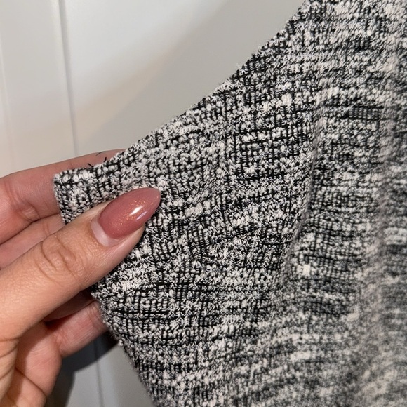 ALMOST FAMOUS -Womens Black Jersey Zippered Ribbed Body Con Dress size Large - Picture 6 of 11